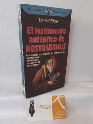 Image du vendeur pour EL TESTAMENTO AUTNTICO DE NOSTRADAMUS mis en vente par Librera Kattigara