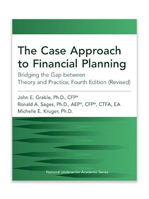 Seller image for Case Approach to Financial Planning : Bridging the Gap Between Theory and Practice for sale by GreatBookPrices
