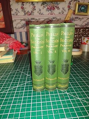 Image du vendeur pour History of the Reign of Philip the Second, King of Spain, 3 volumes mis en vente par Cher Bibler