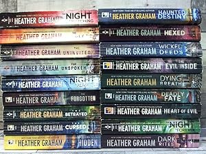 Seller image for Krewe Hunter Series Set 1-17 (Phantom Evil,Heart,Sacred,Inside,Unseen,Unholy,Unspoken,Uninvited,Night Watching,Alive,Forever,Cursed,Hexed,Betrayed,Silenced,Forgotten,Hidden) for sale by Archives Books inc.