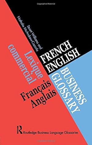 Image du vendeur pour French/English Business Glossary mis en vente par WeBuyBooks