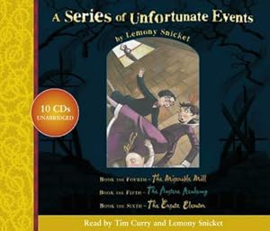 Seller image for A Series of Unfortunate Events - Lemony Snicket Gift Pack: 4-6: "The Miserable Mill", "The Austere Academy", "The Ersatz Elevator" Nos.4-6 for sale by WeBuyBooks