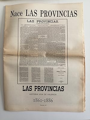 Imagen del vendedor de Las Provincias : historia viva de Valencia. Fascculo 24 : 1861-1886 : Nace Las Provincias a la venta por Perolibros S.L.