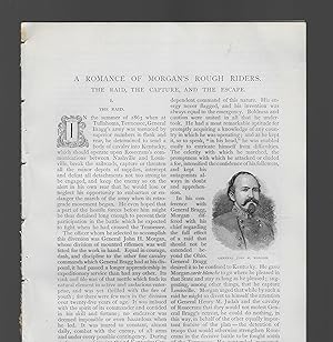 Imagen del vendedor de A Romance Of Morgan's Rough Riders: The Raid, The Capture, And The Escape a la venta por Legacy Books II