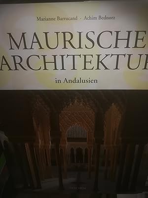 Bild des Verkufers fr Maurische Architektur in Andalusien zum Verkauf von Verlag Robert Richter