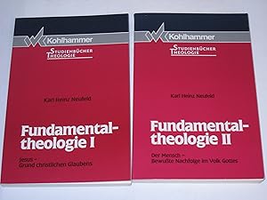 Imagen del vendedor de Fundamentaltheologie I + II. a la venta por Der-Philo-soph