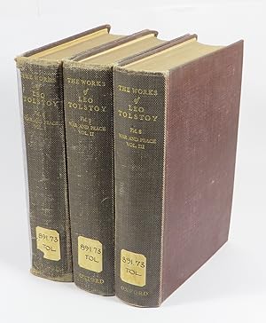 Bild des Verkufers fr War and Peace : In three volumes [Tolstoy Centenary Edition, Vols. 6, 7 & 8] [Three Volumes] zum Verkauf von Renaissance Books, ANZAAB / ILAB