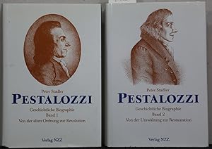 Bild des Verkufers fr Pestalozzi. Geschichtliche Biographie. 2 Bnde. zum Verkauf von Antiquariat  Braun