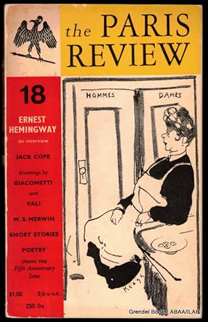 Seller image for The Paris Review, Number 18 (Spring, 1958). for sale by Grendel Books, ABAA/ILAB