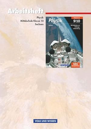 Seller image for Physik - Ausgabe Volk und Wissen - Mittelschule Sachsen - 10. Schuljahr : Arbeitsheft for sale by Smartbuy