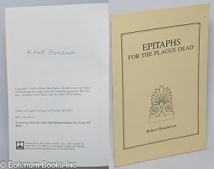 Seller image for Epitaphs For the Plague Dead for sale by Bolerium Books Inc.