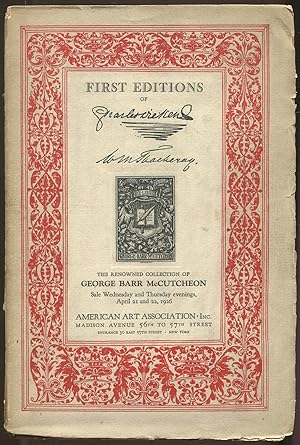 Seller image for [Exhibition catalog]: The Renowned Collection of First Editions of Charles Dickens and William Makepeace Thackeray for sale by Between the Covers-Rare Books, Inc. ABAA