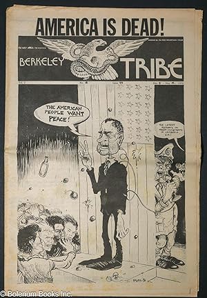Imagen del vendedor de Berkeley Tribe: vol. 2, #18, (#44), May 8-15, 1970: America Is Dead! - Greg Irons cartoon cover a la venta por Bolerium Books Inc.
