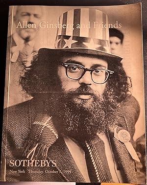 Seller image for Allen Ginsberg and Friends: Catalogue for Sotheby's Sale 7351, October 7, 1999 Frank, Robert; Allen Ginsberg; William Burroughs; Jack Kerouac; Sotheby's for sale by Rob Warren Books