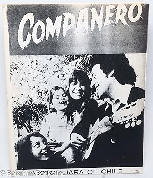Seller image for Companero: Victor Jara of Chile. 20p - English Translation: Adrian Mitchell for sale by Bolerium Books Inc.