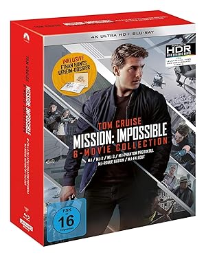 Bild des Verkufers fr Mission: Impossible The 6 Movie Collection - Limited Boxset 4K UHD [Blu-ray] (exklusiv bei amazon.de) zum Verkauf von buchlando-buchankauf