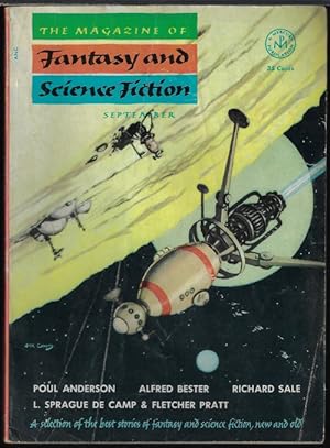 Bild des Verkufers fr The Magazine of FANTASY AND SCIENCE FICTION (F&SF): September, Sept. 1953 ("Three Hearts and Three Lions") zum Verkauf von Books from the Crypt