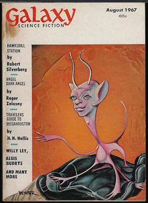 Image du vendeur pour GALAXY Science Fiction: August, Aug. 1967 ("Hawksbill Station"; "To Outive Eternity") mis en vente par Books from the Crypt