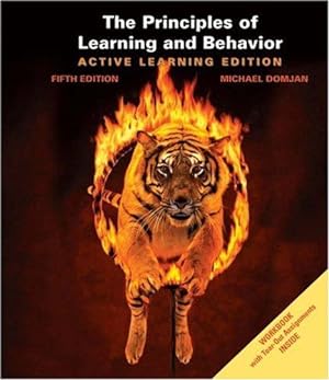 Bild des Verkufers fr The Principles of Learning and Behaviour zum Verkauf von WeBuyBooks