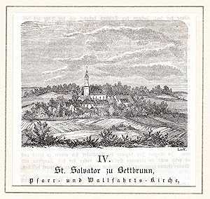 "St. Salvator zu Bettbrunn" - Wallfahrtskirche St. Salvator in Bettbrunn LK Eichstätt / Bayern