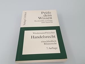 Handelsrecht einschliesslich Bilanzrecht einschließlich Bilanzrecht