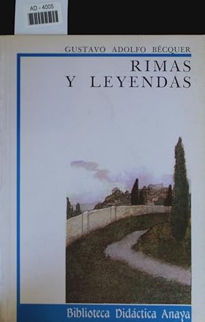 Imagen del vendedor de Rimas y leyendas. a la venta por Antiquariat Bookfarm