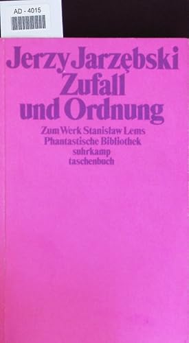 Bild des Verkufers fr Zufall und Ordnung. Zum Werk Stanis?aw Lems. zum Verkauf von Antiquariat Bookfarm