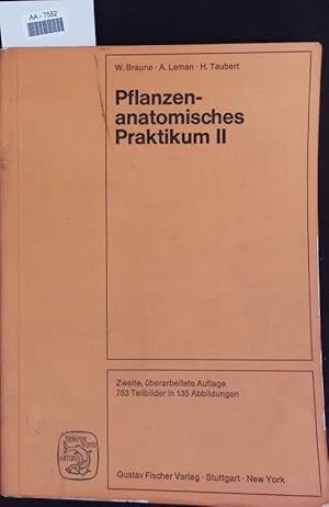 Seller image for Pflanzenanatomisches Praktikum. for sale by Antiquariat Bookfarm