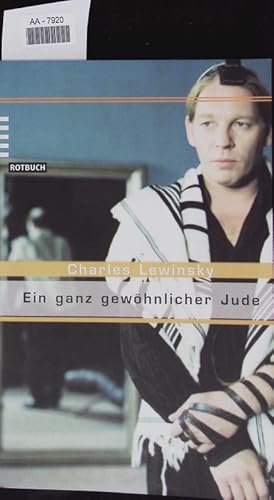 Image du vendeur pour Ein ganz gewhnlicher Jude. mis en vente par Antiquariat Bookfarm