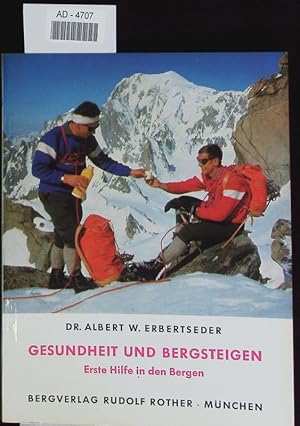 Bild des Verkufers fr Gesundheit und Bergsteigen. zum Verkauf von Antiquariat Bookfarm