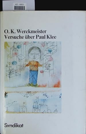 Bild des Verkufers fr Versuche ber Paul Klee. zum Verkauf von Antiquariat Bookfarm
