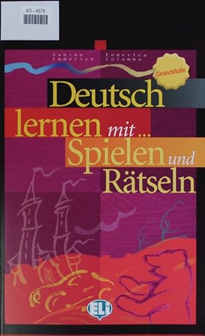 Imagen del vendedor de Deutsch lernen mit . Spielen und Rtseln. a la venta por Antiquariat Bookfarm