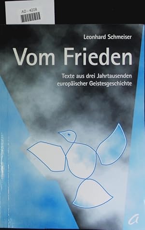 Seller image for Vom Frieden. for sale by Antiquariat Bookfarm
