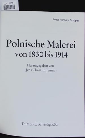 Bild des Verkufers fr Polnische Malerei von 1830 bis 1914. zum Verkauf von Antiquariat Bookfarm