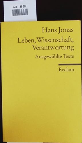 Immagine del venditore per Leben, Wissenschaft, Verantwortung. venduto da Antiquariat Bookfarm