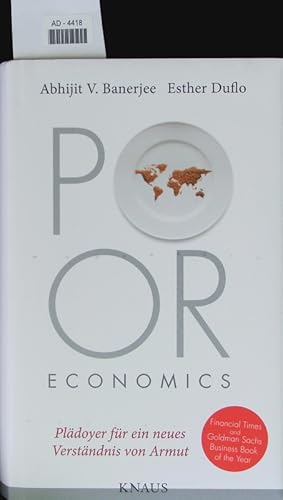 Bild des Verkufers fr Poor Economics. zum Verkauf von Antiquariat Bookfarm