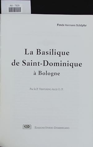 Seller image for La Basilica di San Domenico in Bologna. for sale by Antiquariat Bookfarm