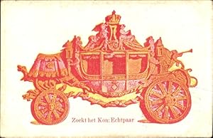 Imagen del vendedor de Mechanische Ansichtskarte / Postkarte Knigin Wilhelmina der Niederlande, Prinz Heinrich, Kutsche a la venta por akpool GmbH
