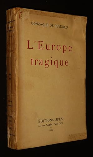 Bild des Verkufers fr L'Europe tragique zum Verkauf von Abraxas-libris