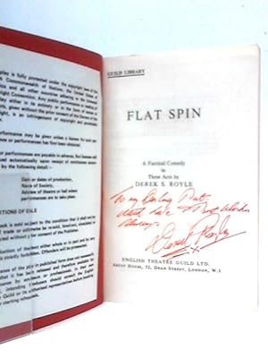 Imagen del vendedor de Flat Spin: A Farcical Comedy a la venta por World of Rare Books