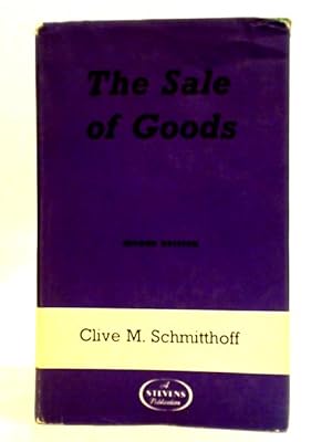 Bild des Verkufers fr The Sale Of Goods Including The Hire-Purchase Act 1965 And Other Enactments zum Verkauf von World of Rare Books