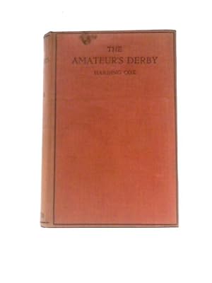 Bild des Verkufers fr The Amateurs Derby zum Verkauf von World of Rare Books