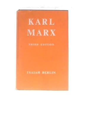 Bild des Verkufers fr Karl Marx: His Life and Environment (Home University Library) zum Verkauf von World of Rare Books