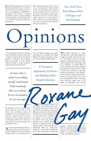 Seller image for Opinions : A Decade of Arguments, Criticism, and Minding Other People's Business for sale by GreatBookPrices