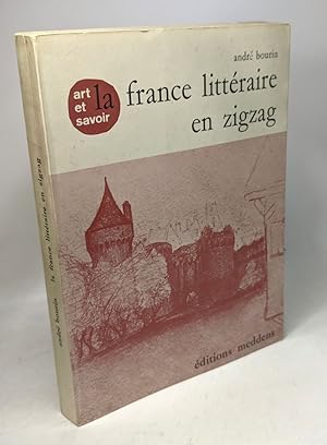 Bild des Verkufers fr La France littraire en zigzag zum Verkauf von crealivres