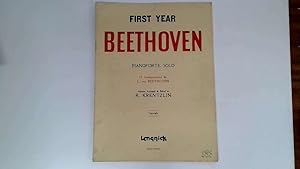 Seller image for First Year Beethoven for Piano Solo. for sale by Goldstone Rare Books