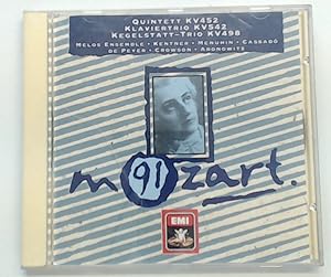 Seller image for MOZART: Quintet for Piano and Winds K 452, Trio for Clarinet, Viola and Piano K 498 "Kegelstatt", for sale by Berliner Bchertisch eG