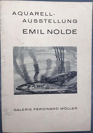 Bild des Verkufers fr Verzeichnis der Aquarelle von Emil Nolde. 1. bis 31. Mrz 1934. Galerie Ferdinand Mller, Berlin W 35, Ltzowufer 3. zum Verkauf von Antiquariat Joachim Lhrs