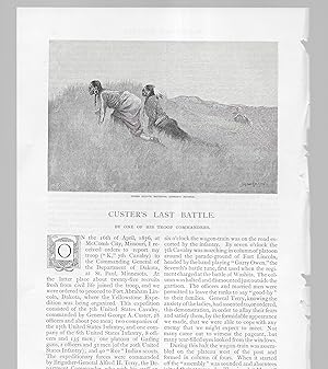 Seller image for Custer's Last Battle, By One Of His Troop Commanders / Comments By General Fry On The Custer Battle for sale by Legacy Books II