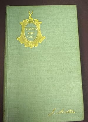 The Novels of Jane Austed (in ten volumes). Volume 1 of Emma only. Edited by R. Brimley Johnson, ...